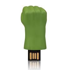 Pendrive Puño de Hulk - 16GB - USB 2.0 - OEM